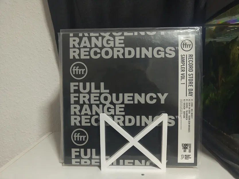 Kệ để đĩa than (Vinyl Holder) - Thiết kế in 3D đơn giản không cần support - Image 4