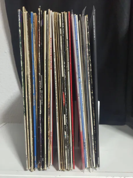 Kệ để đĩa than (Vinyl Holder) - Thiết kế in 3D đơn giản không cần support - Image 5