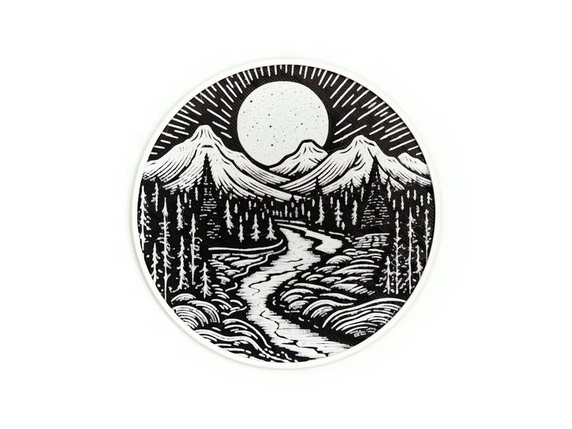 Đế lót ly Mountain Coasters - Image 6