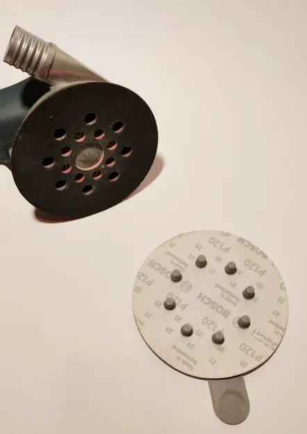 Dụng cụ hỗ trợ căn chỉnh giấy nhám 125mm cho máy chà nhám - Image 3