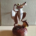 Mô hình 3D chú sóc Scrat từ Ice Age kèm đế trưng bày cực chất - Thumbnail 1