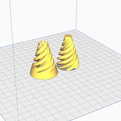 Đồ chơi Fidget hình nón xoắn ốc (Spiral Twist Cone)
