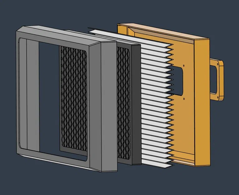 Giá đỡ bộ lọc FÖRNUFTIG cho Prusa Core One - Image 1