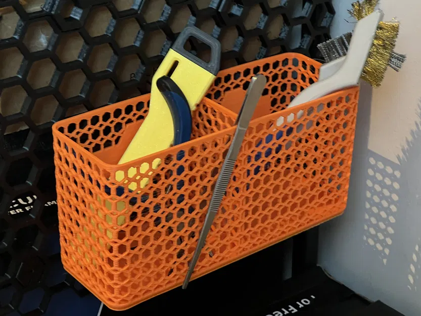 Khay đựng dụng cụ 3D chuyên dụng cho hệ thống tường tổ ong - Image 2