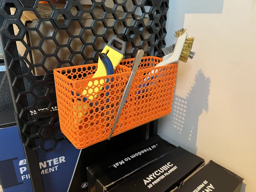 Khay đựng dụng cụ 3D chuyên dụng cho hệ thống tường tổ ong - Image 3