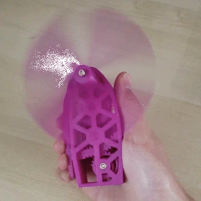 Quạt Bóp Cơ Chế Bánh Cóc (Ratcheting Squeeze Fan)