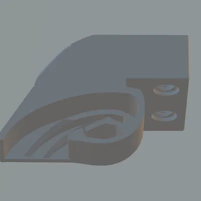 Bộ giá đỡ tấm che hành lý cho Opel Corsa C (2000-2006) - Tự in 3D