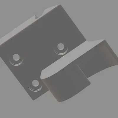 Bộ giá đỡ tấm che hành lý cho Opel Corsa C (2000-2006) - Tự in 3D