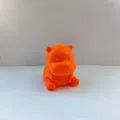 Mô hình chú hà mã dễ thương (Cute Hippo) in 3D trang trí bàn - Thumbnail 2