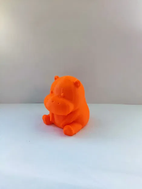 Mô hình chú hà mã dễ thương (Cute Hippo) in 3D trang trí bàn - Image 3