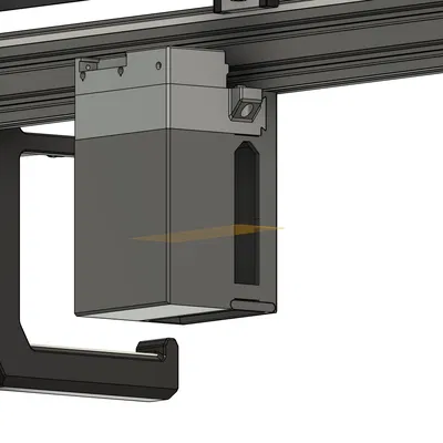 Bộ Vệ Sinh Đầu Phun Ender 5 Plus: Thùng Chứa Nhựa, Bàn Chải và Cần Gạt