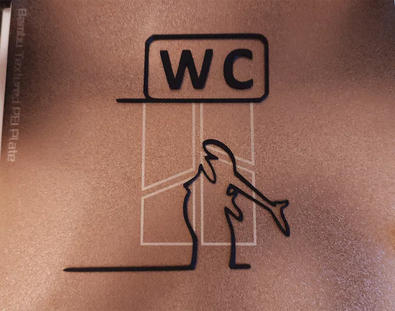 Móc treo cửa WC hình nhân vật La Linea (Balum Balum) kinh điển - Image 4