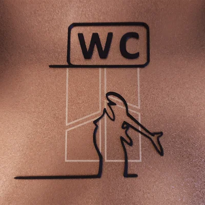 Móc treo cửa WC hình nhân vật La Linea (Balum Balum) kinh điển