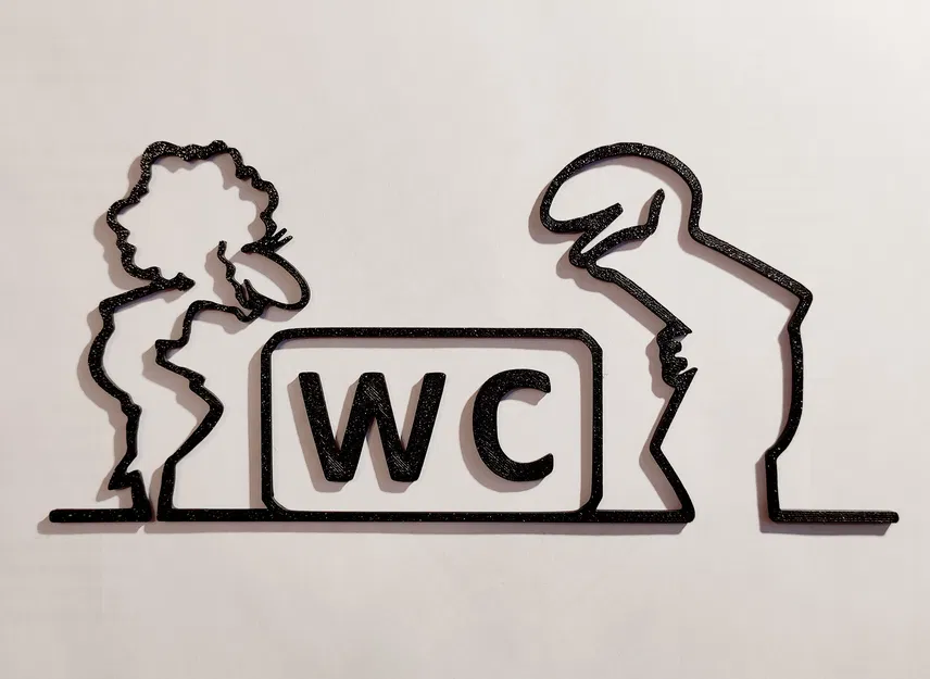 Móc treo cửa WC lấy cảm hứng từ nhân vật hoạt hình kinh điển La Linea (Balum Balum) - Image 1