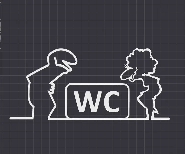 Móc treo cửa WC lấy cảm hứng từ nhân vật hoạt hình kinh điển La Linea (Balum Balum) - Image 3