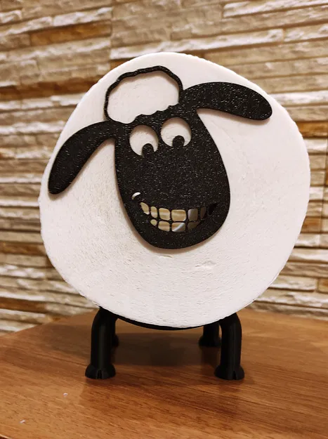 Shaun the Sheep Toilet Paper Roll Holder v3 - Image 1