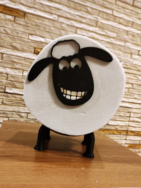 Shaun the Sheep Toilet Paper Roll Holder v3 - Image 3