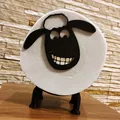 Shaun the Sheep Toilet Paper Roll Holder v3 - Thumbnail 3