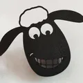 Shaun the Sheep Toilet Paper Roll Holder v3 - Thumbnail 4