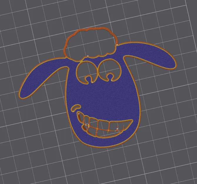 Shaun the Sheep Toilet Paper Roll Holder v3 - Image 5