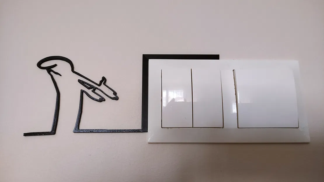 Mô hình công tắc đèn hài hước – Lấy cảm hứng từ "La Linea Balum Balum" 2 - Image 4