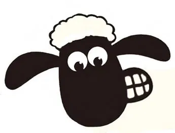 Giá treo giấy vệ sinh hình cừu Shaun v4 - Image 2