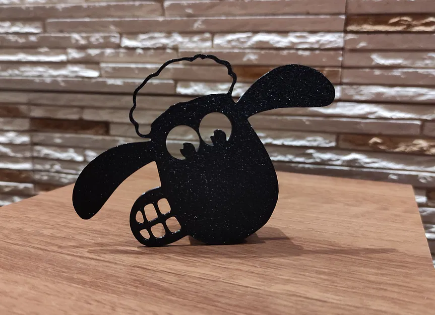 Giá treo giấy vệ sinh hình cừu Shaun v4 - Image 3