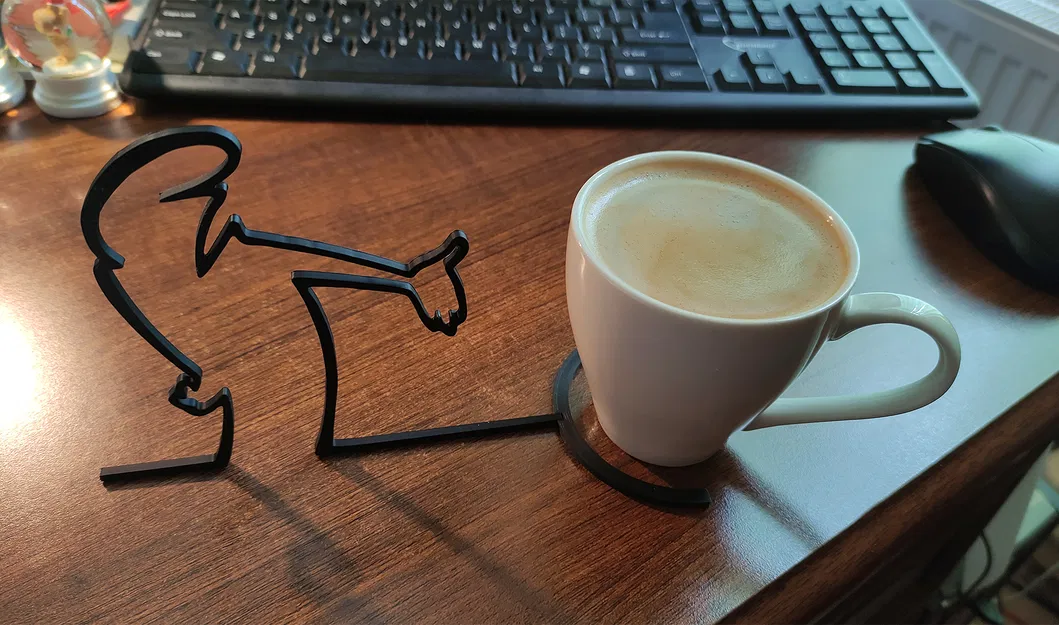 La Linea - Nụ cười chào buổi sáng | Món đồ trang trí cà phê đầy thú vị - Image 2