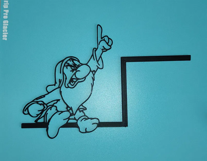 Chú lùn Grumpy Gnome – Trang trí ổ cắm điện và công tắc đèn - Image 2