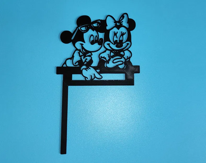 Nắp che công tắc đèn trang trí – Mickey và Minnie Mouse - Image 3