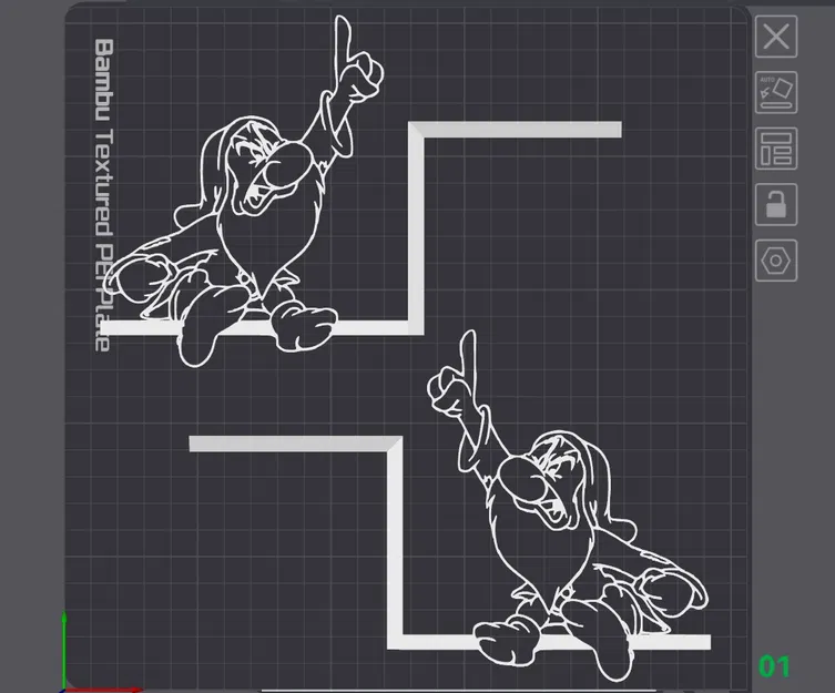 Chú lùn Grumpy Gnome – Trang trí ổ cắm điện và công tắc đèn - Image 4