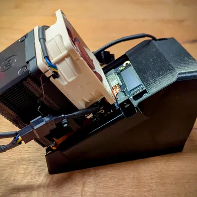 Hệ thống làm mát 60mm V1 cho Bitaxe BreakTheFiat