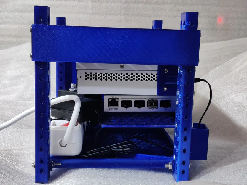 Ngàm gắn Server Rack 10 inch cho switch MikroTik CSS610-8G-2S+ và CRS305-1G-4S+ - Image 7
