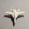 Mô hình tiêm kích siêu nhỏ F/A-18 E/F Super Hornet in nguyên khối (print-in-place) - Thumbnail 4