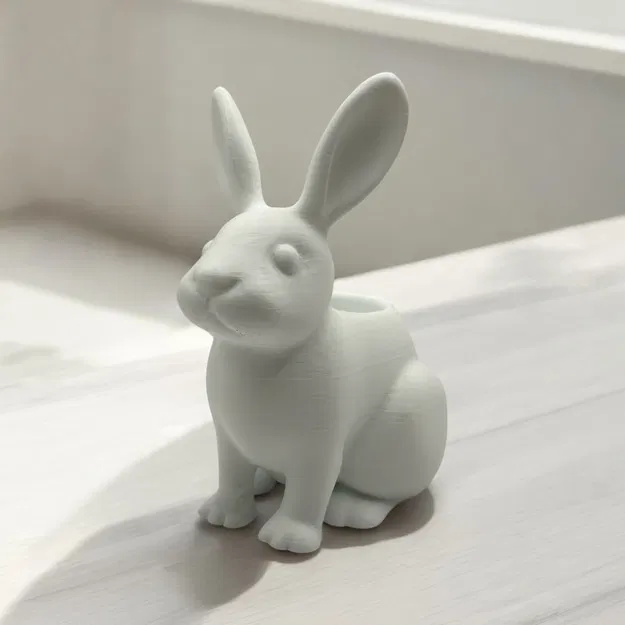 Chậu hoa hình chú thỏ – Ý tưởng quà tặng tuyệt vời - Image 3