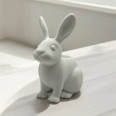 Chậu hoa hình chú thỏ – Ý tưởng quà tặng tuyệt vời