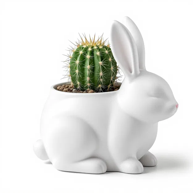 Rabbit Pot – Chậu Cây Kiểng Phong Cách - Image 1