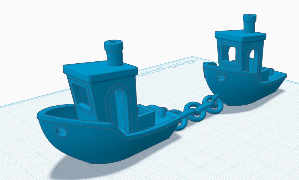 Train/Chain Benchy (Mẫu Benchy biến tấu thành đồ chơi Fidget) - Image 1