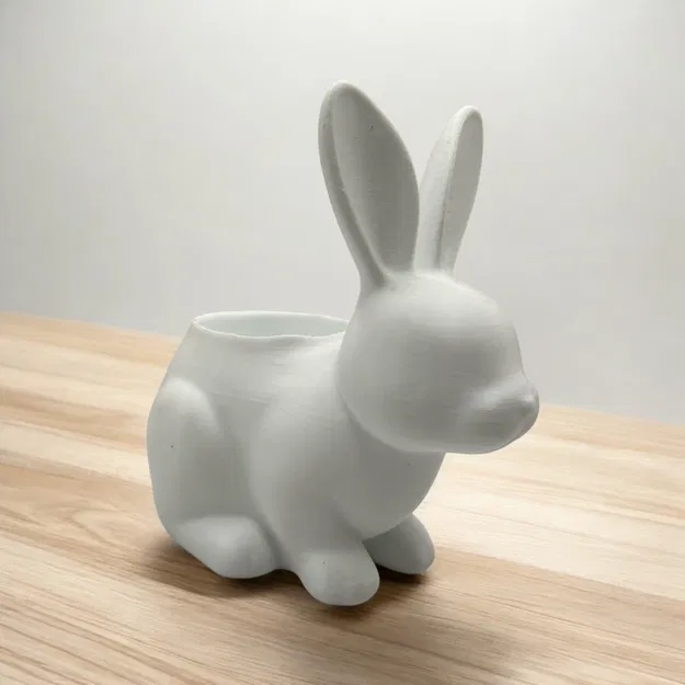 Chậu Cây Hình Thỏ – Bình Hoa & Vật Phẩm Trang Trí Độc Đáo - Image 3