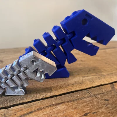 XL Flexi-Rexy: Mô hình khủng long cử động linh hoạt siêu lớn