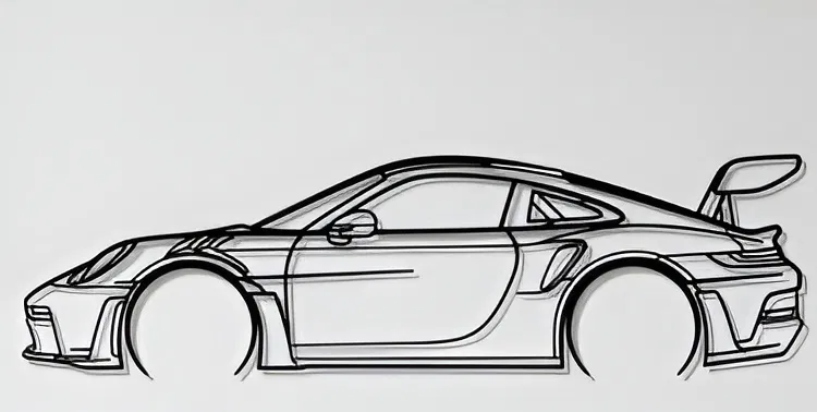 Tranh treo tường Porsche GT3RS - Image 2