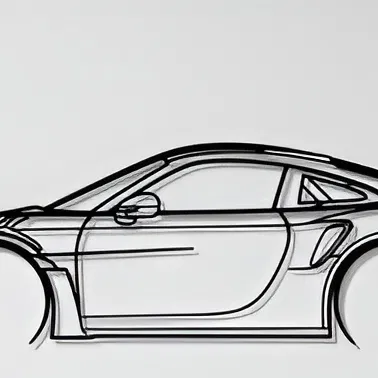 Tranh treo tường Porsche GT3RS