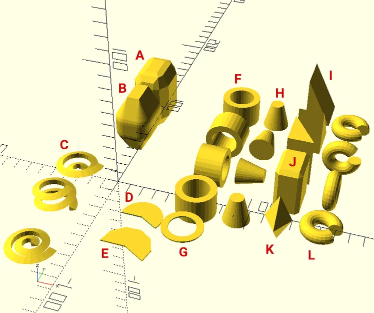 Thư viện OpenSCAD bổ sung các hình khối cơ bản - Image 1