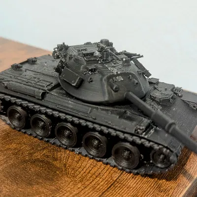 Mô hình xe tăng Type-74 với tháp pháo xoay được