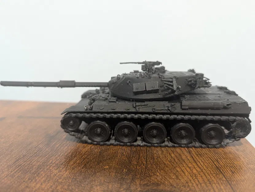 Mô hình xe tăng Type-74 với tháp pháo xoay được - Image 2