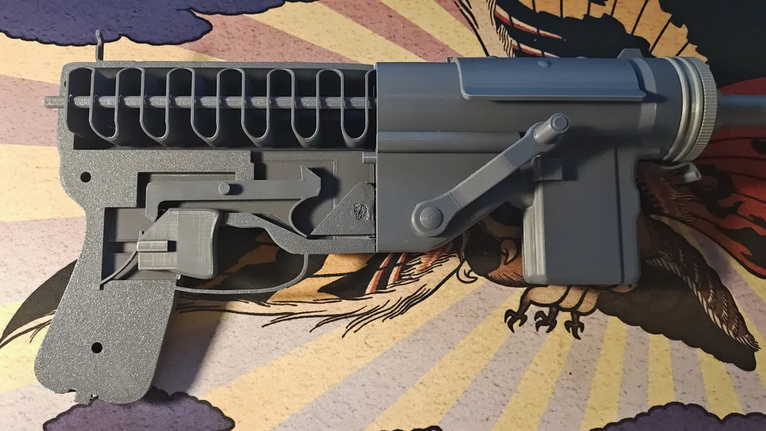 Mô hình Prop/Fidget súng M3 Grease Gun - Image 4