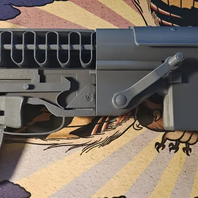 Mô hình Prop/Fidget súng M3 Grease Gun