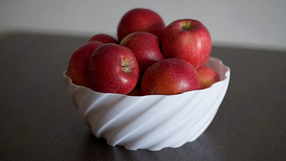 Mẫu Tô Xoắn Spiral Bowl, Tô Đựng Trái Cây - Image 1