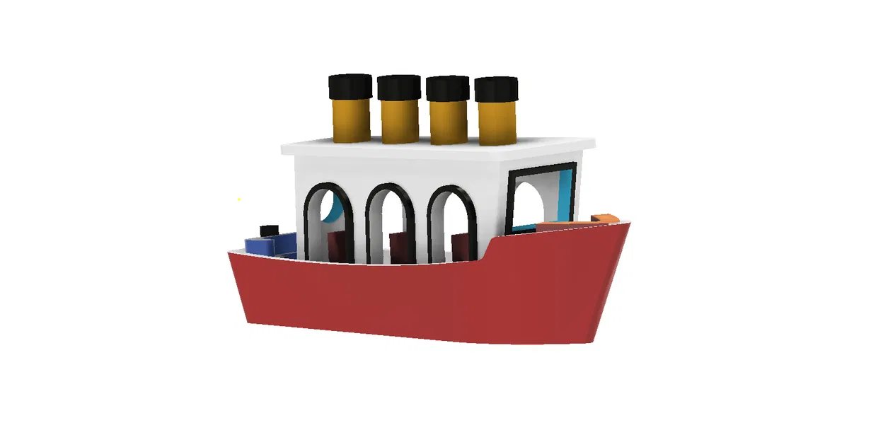 Mô hình tàu Benchy Titanic (Benchanic) độc đáo cho máy in 3D - Image 3