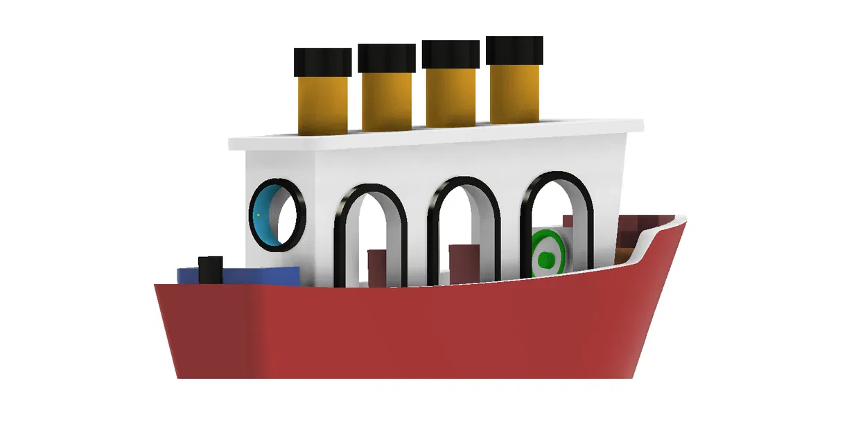 Mô hình tàu Benchy Titanic (Benchanic) độc đáo cho máy in 3D - Image 4